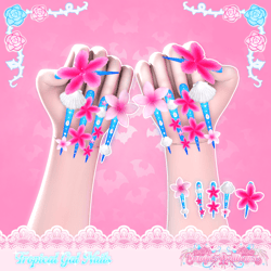 Tropical Gal Nails