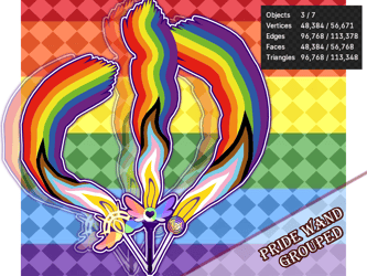 ~Hazbin Pride Wand~