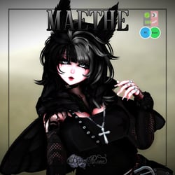 Maethe the Moth - Collab w SleepiMae