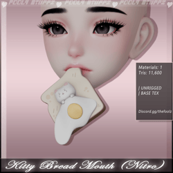 Kitty Bread mouth ♡ [Nitro Asset]