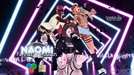 𖤐Naomi ... Ferret Popstar[PC/QUEST/FT]⸝⸝