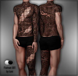 Male fishnet 001.