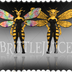 Busy Bee | Foxmoth | Re - Texture ONLY
