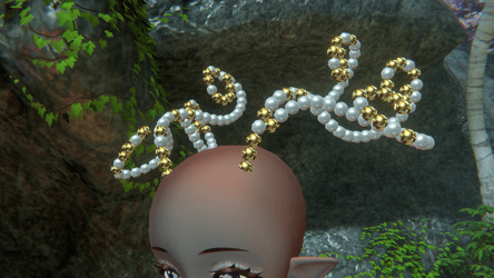 Pearl Demon! Horn & Tail set!