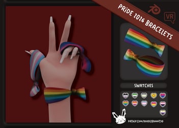 2026 Pride Bracelets - Free (Code in description)