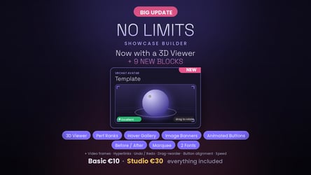 Showcase Builder Generator - NO LIMITS (NEW UPDATE)