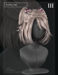 PLAYFUL SHORT HAIR (SERVER FREEBIE)
