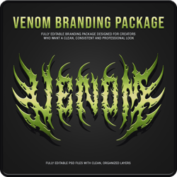 VENOM BRANDING PACKAGE - LIMITED