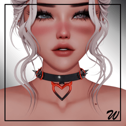 W38. Devil's Choker ♡ VRChat Asset