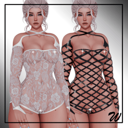 W39. Pretty In Lace ♡ VRChat Asset