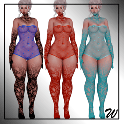 W40. Floral Chaos ♡ VRChat Asset