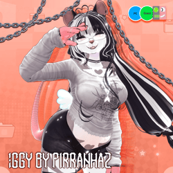 Iggy The Possum | PC + Quest | VRCFT | VRChat Furry Avatar