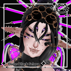 ・⊱ Daias Black Sclera Decal ⊰・ Free DLC texture