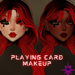 Playing Card Makeup (Azura V2)