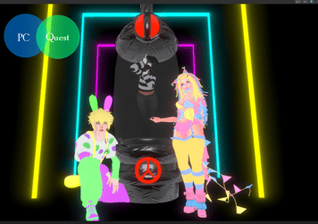 Circus Trio Pc/quest 3.0 phys ,gogo , sps