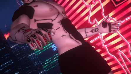 Cybernetic Tattoo Set Akii Base v2