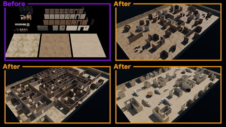 Modular FPS/TPS Field Kit – CQB Training & Combat Field Assets