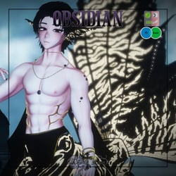 Obsidian - Merman Prince PC/Q/FT READ DESCRIPTION