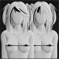 ' 002 ' - hair