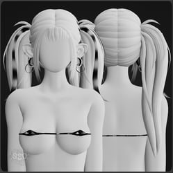 ' 001 ' - hair