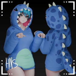 Dino Hoodie