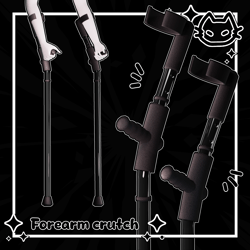 🩼 Forearm Crutch 🩼 Free 🩼 Walking Stick 🩼 Any base