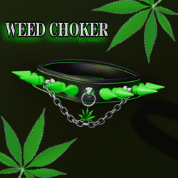Leather Weed Choker