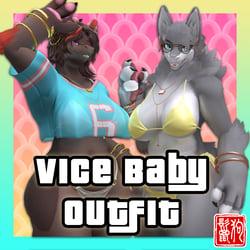 Mamagen Vice Baby Outfit (VRChat Asset)