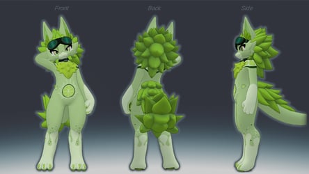Lime Chibi Novabeast