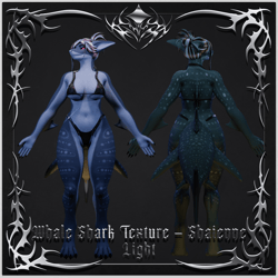 Whale Shark Texture - Shaienne The Shark