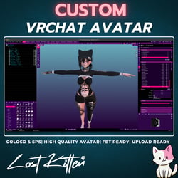 Custom VRChat Avatar Design