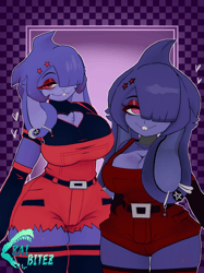 Goth Bunny Ears for CryptiaCurves FNC Bonfie