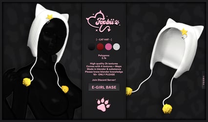 Cat Hat - SERVER FREE 600 MEMBERS
