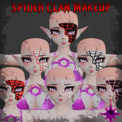 Spider Clan Makeup {Godfall Head}