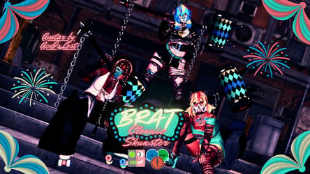 𖤐Brat ... Clownie Skunkster COLLAB[PC/QUEST/FT]⸝⸝