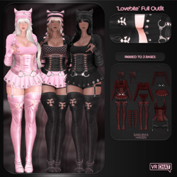 "Lovebite" — Full Outfit for VRChat