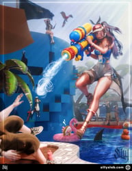 Splash Tina ( PC | Advanced Face Tracking | Limb Scaler