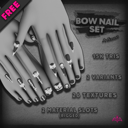 BOW NAIL SET ASSET I SERVER FREEBIE