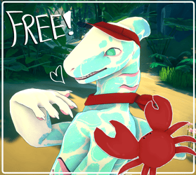 Lemon Shark Beach set//Vrchat