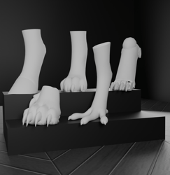 Kitbash Advent Day 2 (Feet)