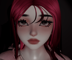 Omie- Face makeup- Amelia head