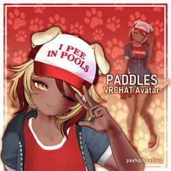 Paddles the Retriever || VRCHAT Budget Avatar (PC Only)