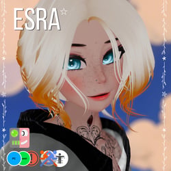 Esra☆ || SFW/NSFW AVATAR || Facetracking || GoGo || Limbscaling