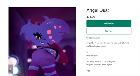 ~ Spicey Angel Dust ~ [VRC Model]