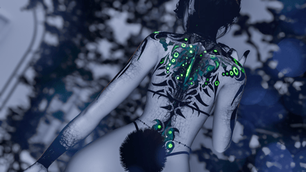 Eldritch Tribal Tattoo EGirl Base