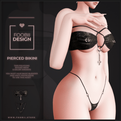 ♡﹕Pierced Bikini