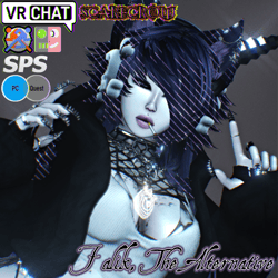 Falik, The Alternative | UE VRCFT | PC ONLY | GOGO | SPS | VRChat Avatar (Personal License ONLY.)