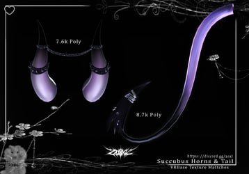 ࿇ Succubus Horns & Tail [VRBase]
