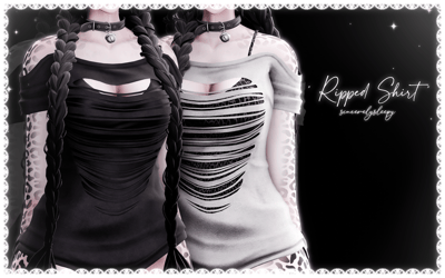 " Ripped Shirt "