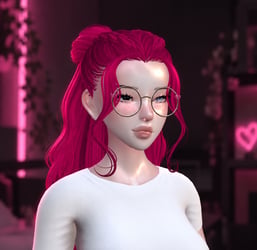 Round Bow Glasses